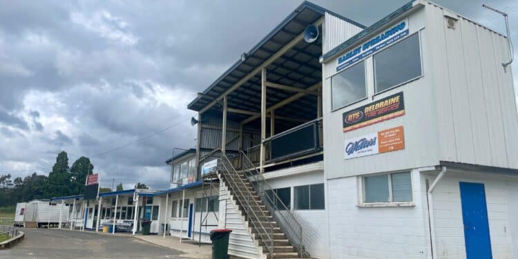 Deloraine Football Club facilities and seating area