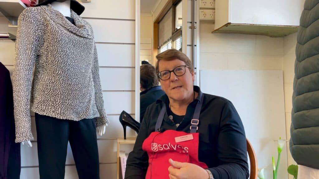 Leanne Cameron, volunteer at Salvos Deloraine