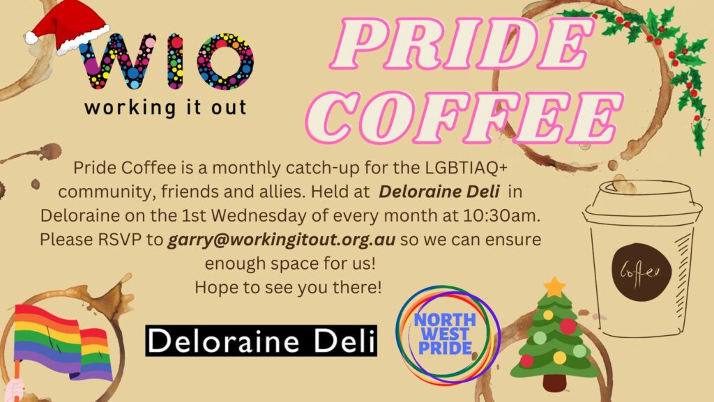 pride coffee flyer