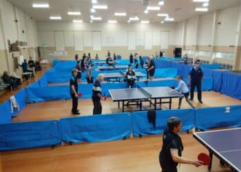Table Tennis scramble in Deloraine