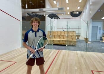 Jarrod Atkins Squash player at Deloraine squash courts