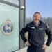 Inspector Craig Fox outside the Longford Police Station just south of Launceston
