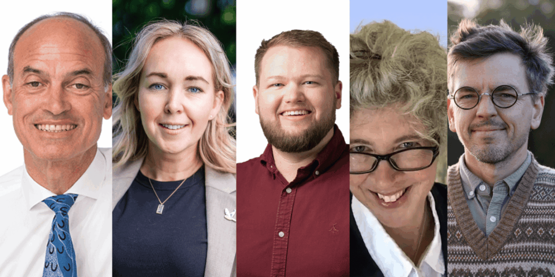 2025 Tas State election with Guy Barnett, Tabatha Badger, Casey Farrell, Angela Offord and Jiri Lev