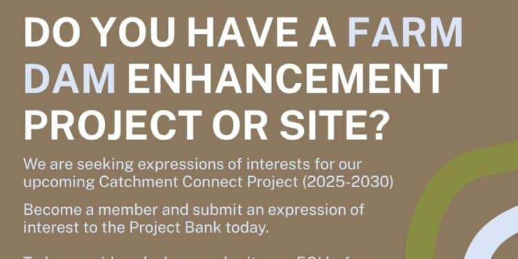 Landcare Tasmania Dam funding