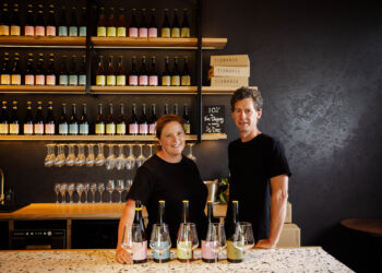 Jade & Bron Owners of Meander Valley Vineyard