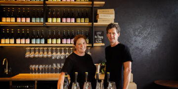 Jade & Bron Owners of Meander Valley Vineyard