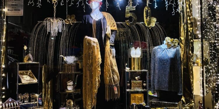 Golden Opportunity Shop in Deloraine all dressed up for a special occasion!