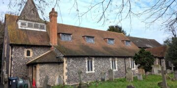 Richard Perrins from Wimbledon's photo of the local church