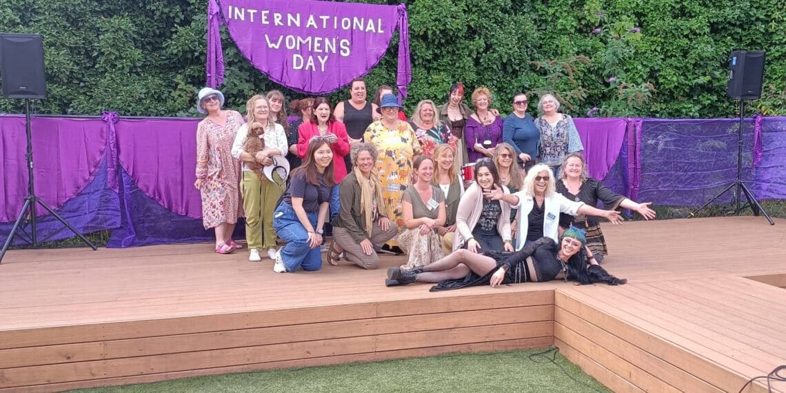 International Womens Day at the Pocket Park in Deloraine