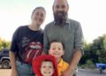Dr Rachel Stafford with her family.